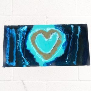 Hear of the ocean wall plaque